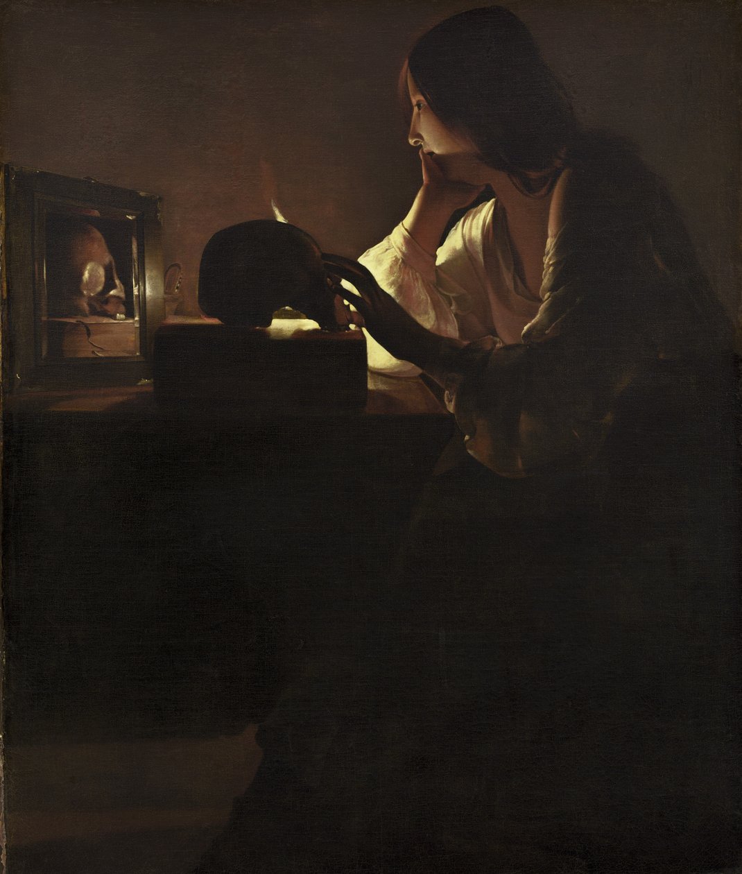 Kající Magdalena, 1635-40 od Georges de La Tour