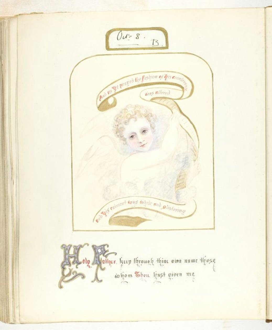 Bez názvu [cherubínský a náboženský text], 185568. od Georgina Cowper