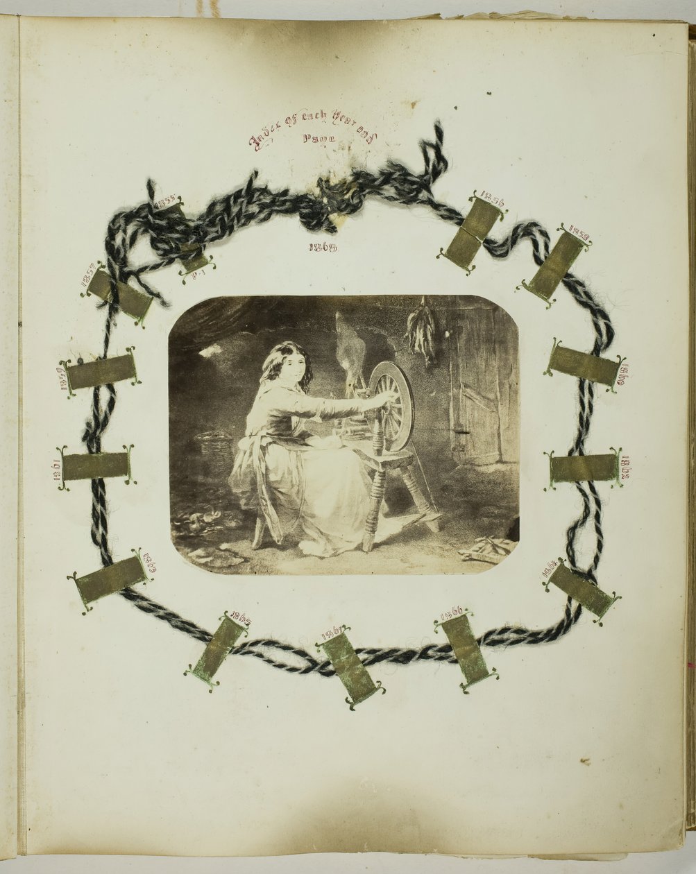Bez názvu [předení ženy], 185568. od Georgina Cowper