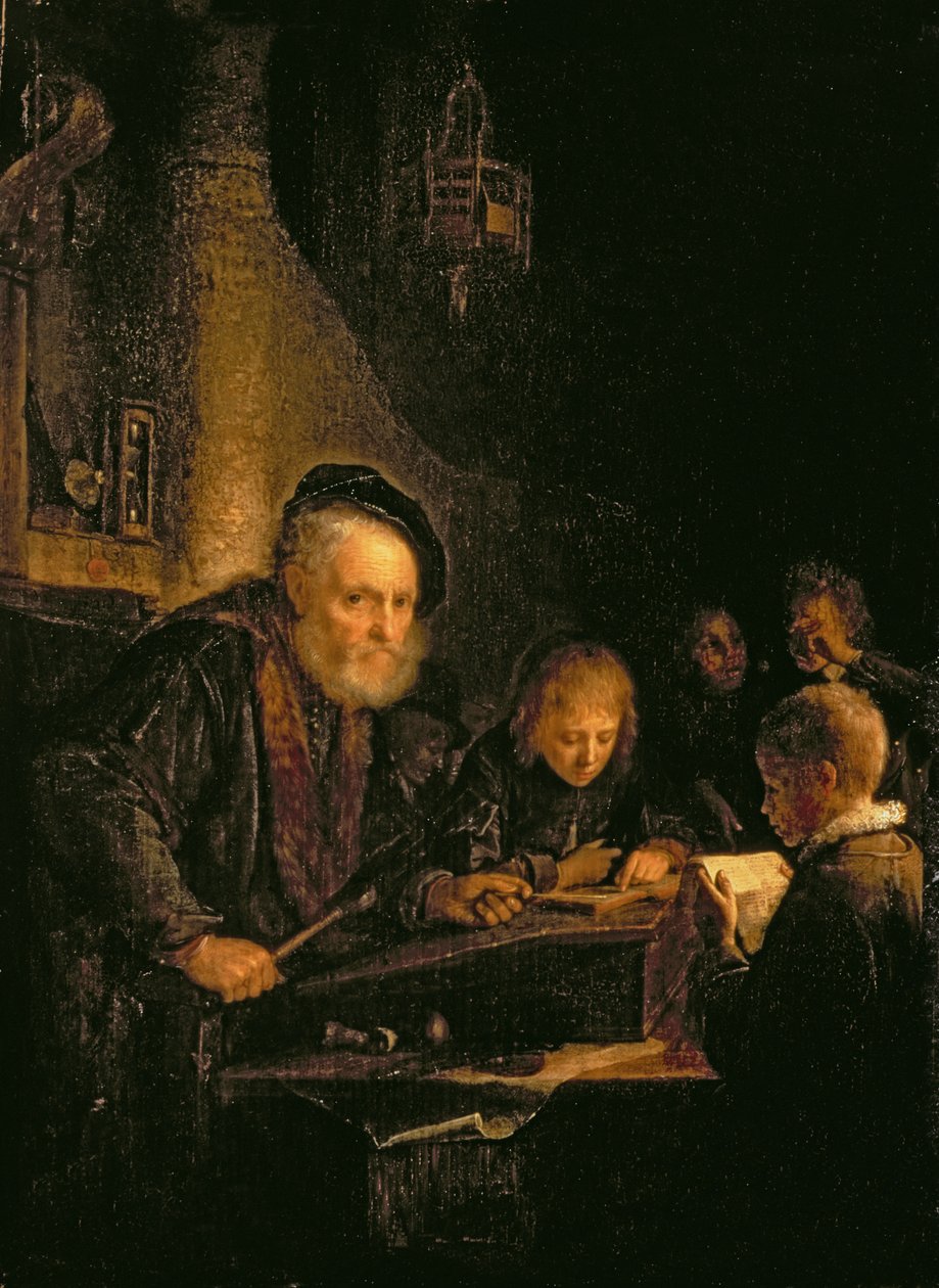 Školník, 1645 od Gerrit Dou