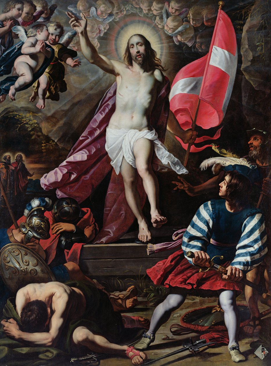 Vzkříšení Krista, kolem 1610-20 od Gerard Seghers