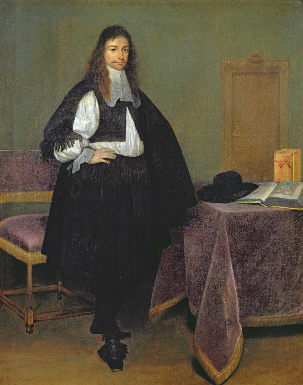 Portrét muže, c.1660 od Gerard ter Borch