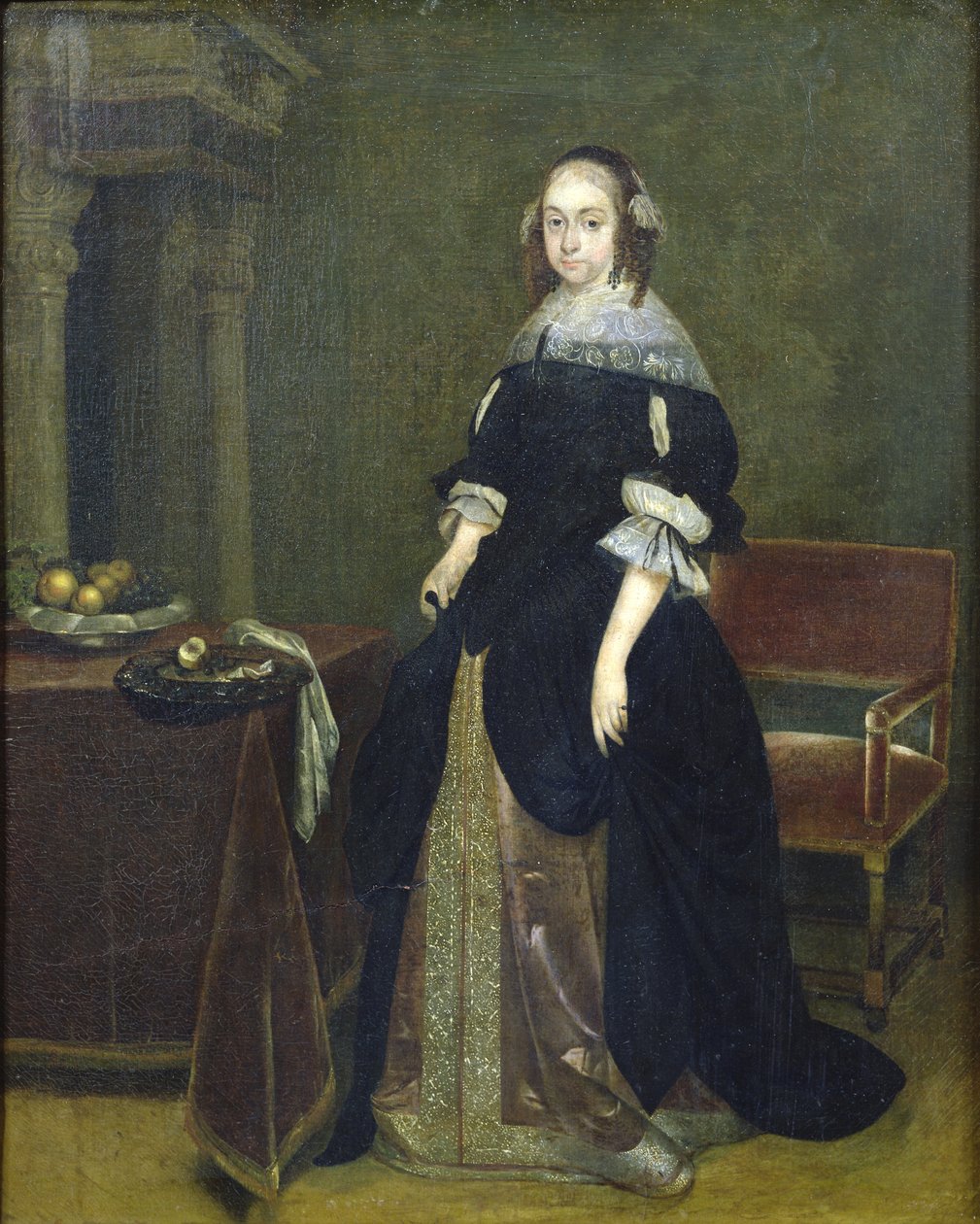 Portrét ženy od Gerard ter Borch