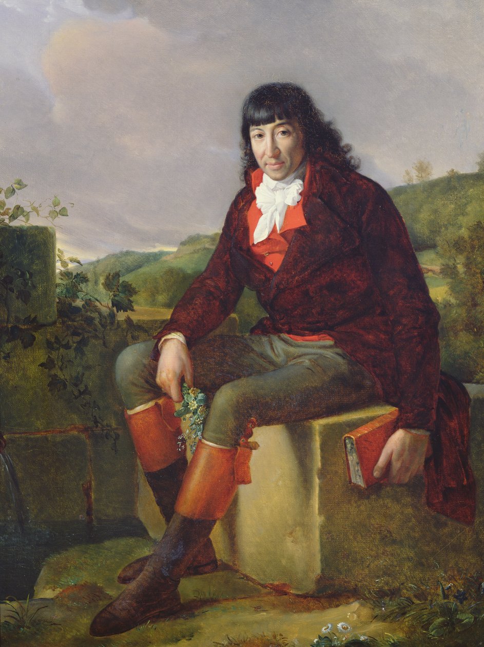 Portrét Louise Marie de La Revelliere-Lepeaux (1753-1824) podle portrétu Francoise Gerarda (1770-1837) od Gerard van Spaendonck