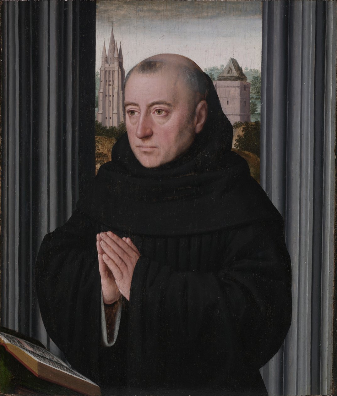 Portrét mnicha, začátek 1500. od Gerard David