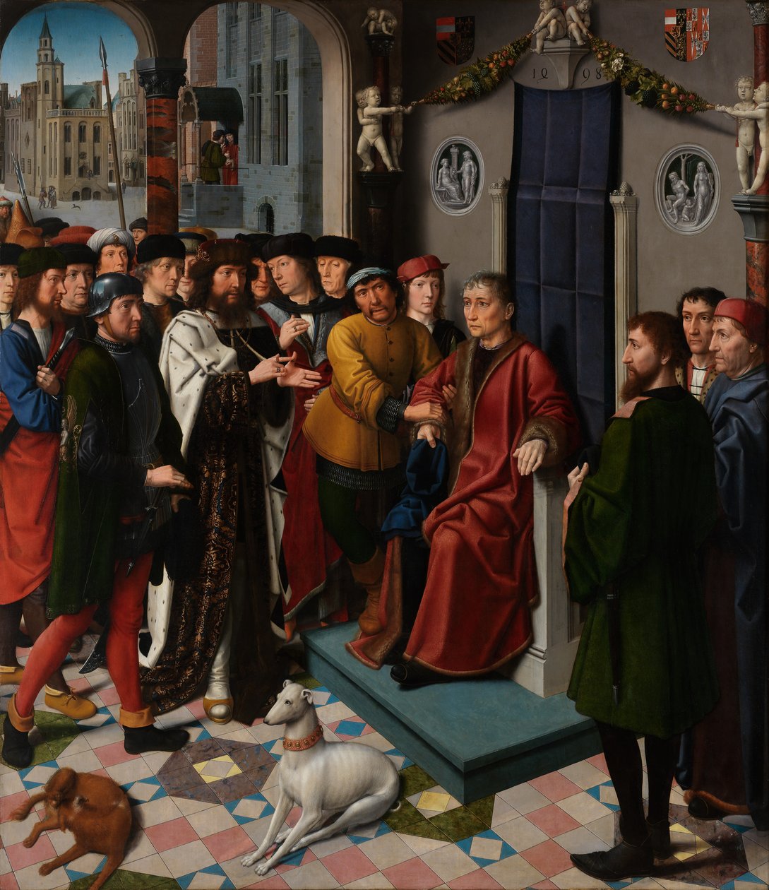 Kambýsův soud od Gerard David