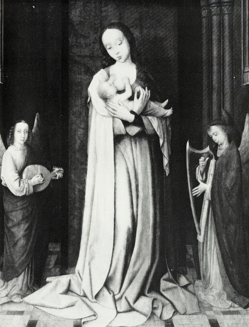 Panna v Apsidě od Gerard David