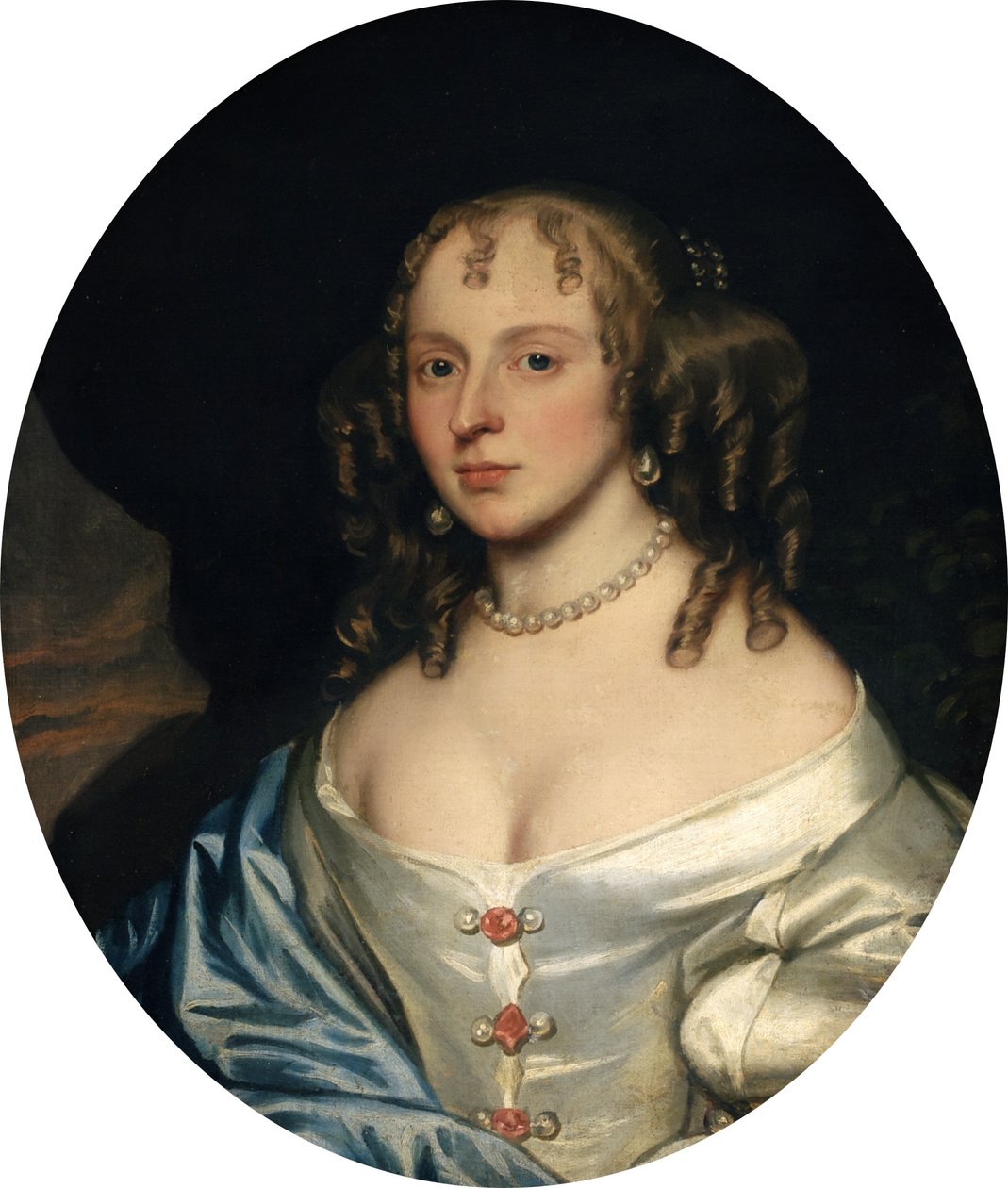 Lady Byrneová, rozená Warrenová od Gerard Soest