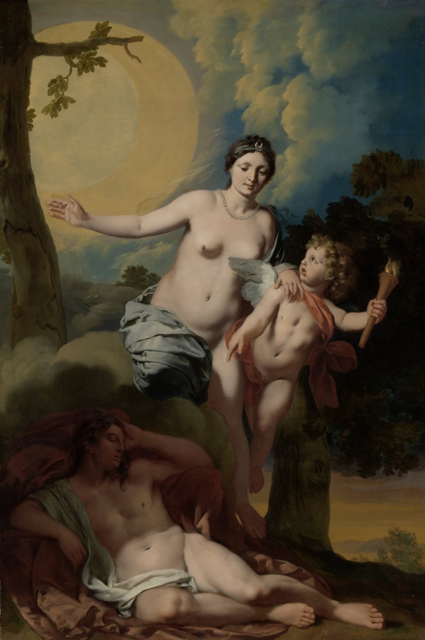 Selene a Endymion od Gerard de Lairesse