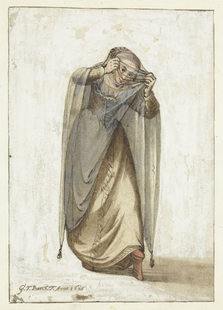benátská kurtizána od Gerard ter Borch (I)