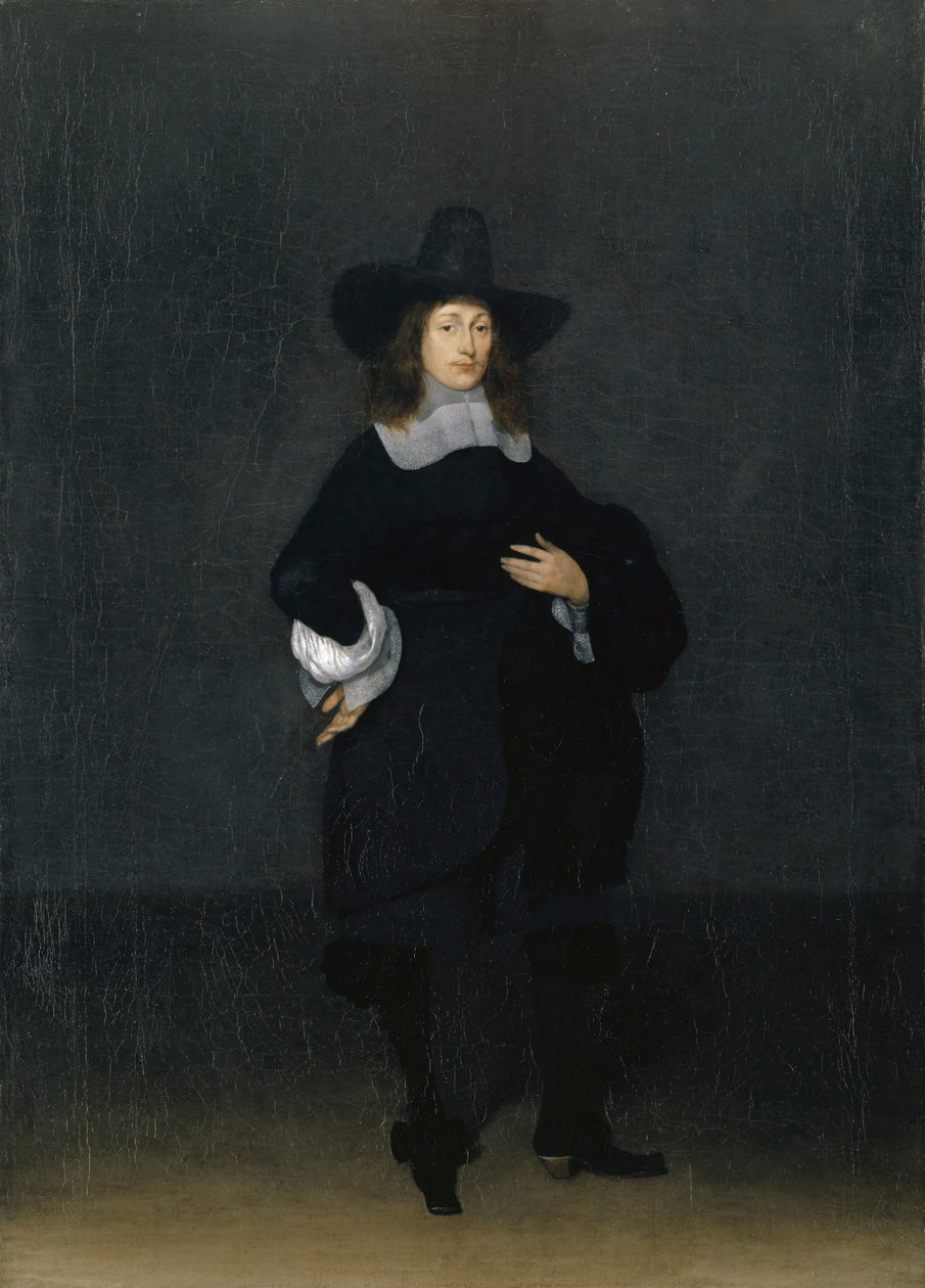 Portrét muže od Gerard ter Borch
