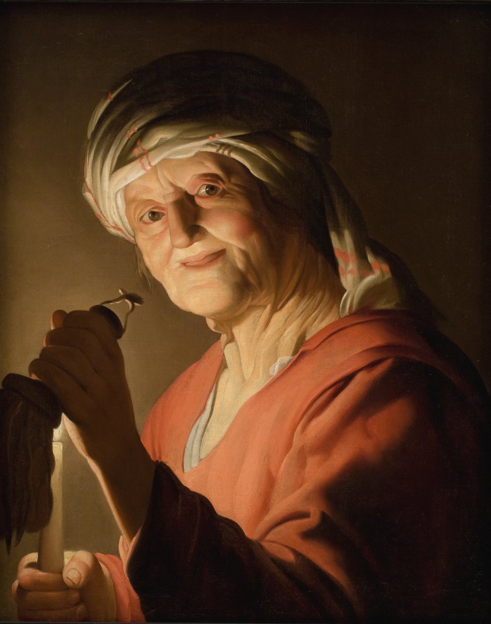 Stará žena od Gerard van Honthorst