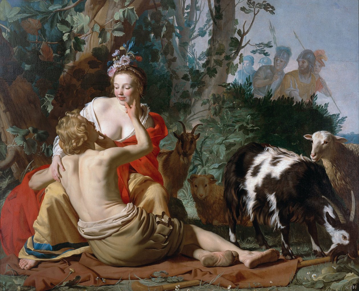 Granida a Daifilo od Gerard van Honthorst
