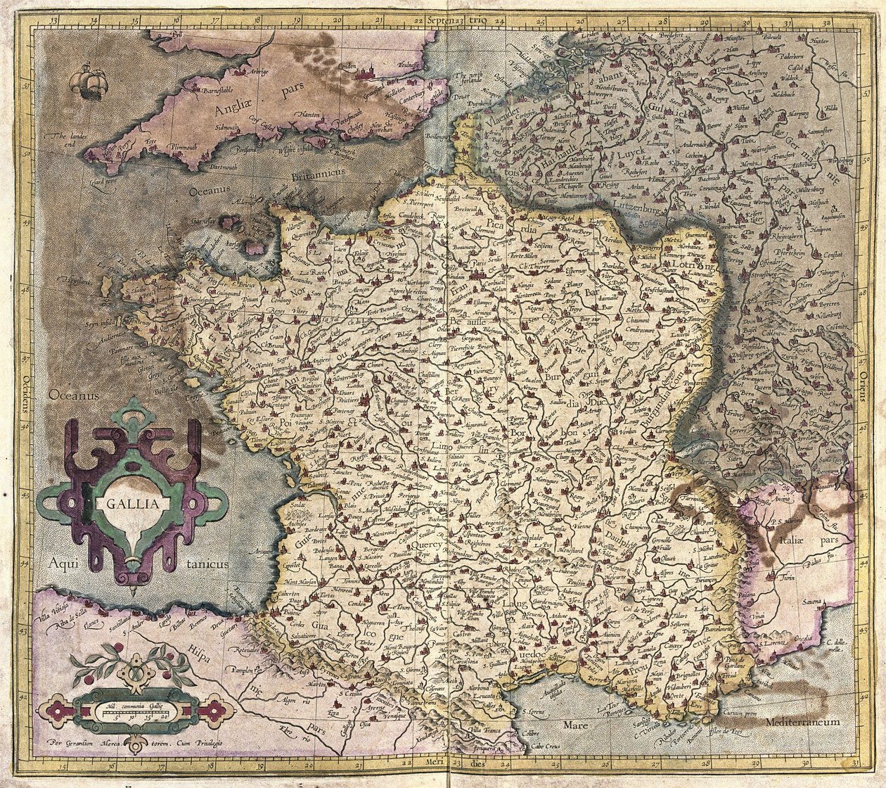 Závěsný od Gerardus Mercator