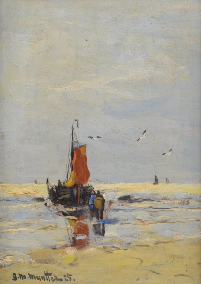 Máslo na pláži od Gerhard Morgenstjerne Munthe