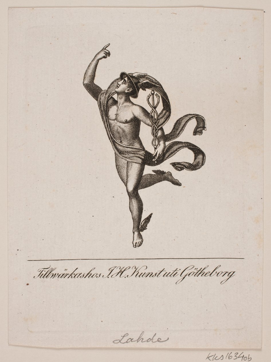 Hermes od Gerhard Ludvig Lahde