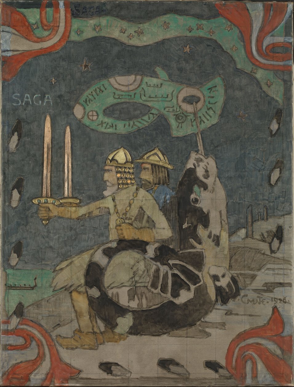 Sága, 1926. od Gerhard Munthe