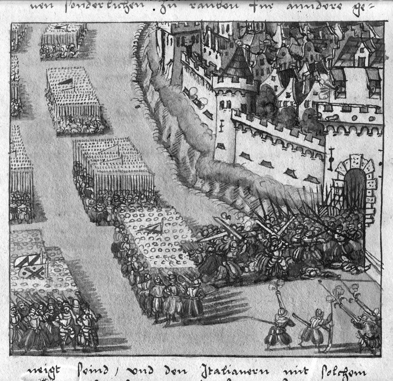 Assault of Two Armies, ilustrace z 
