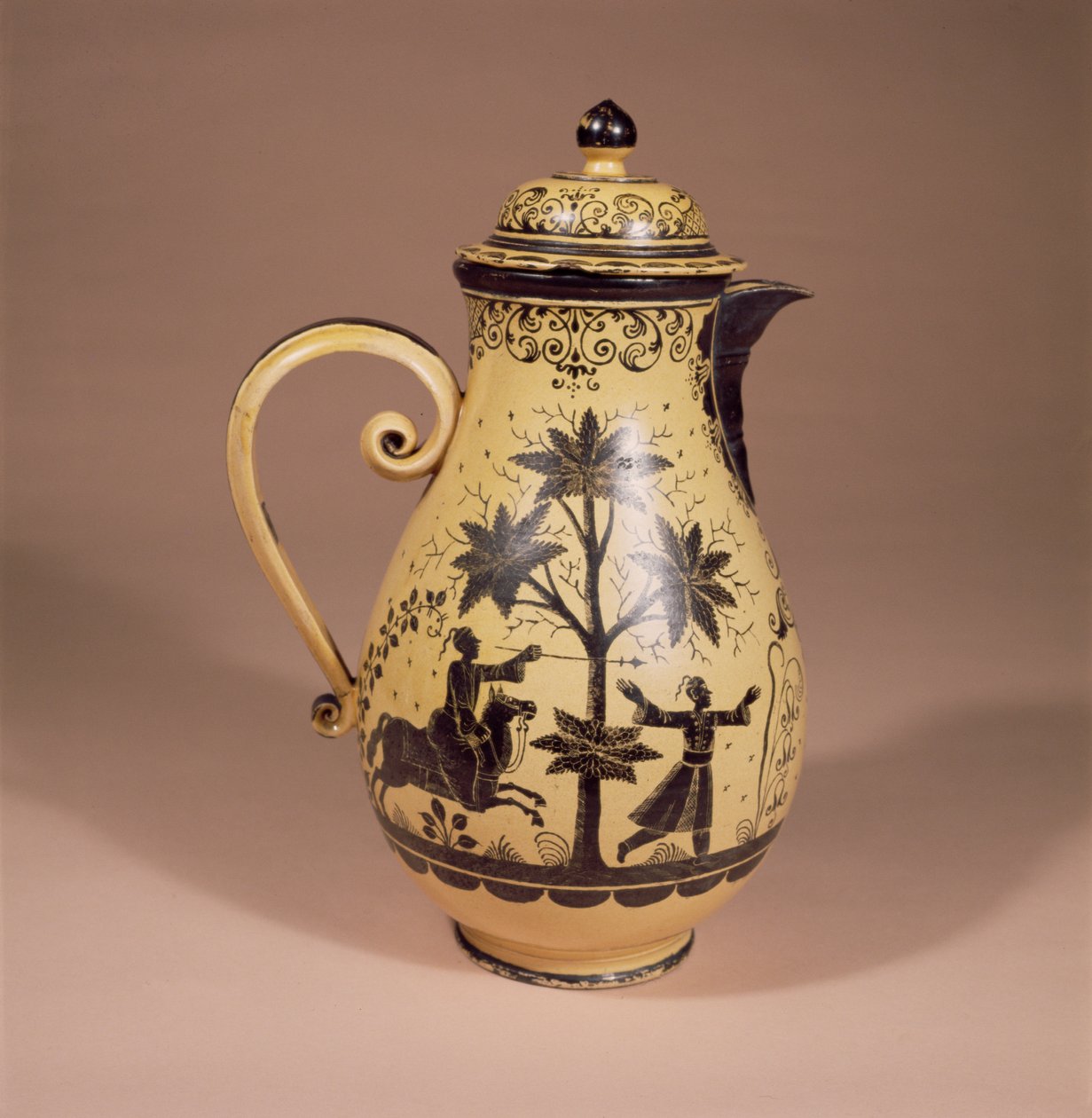 Konvička na kávu, Bayreuth, konec 18. století (porcelán) od German School