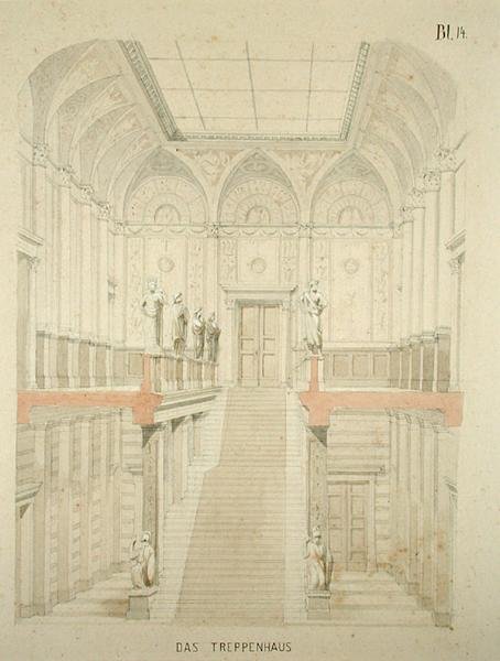 Návrh galerie v Kunsthalle (viz 183252-183262) od German School