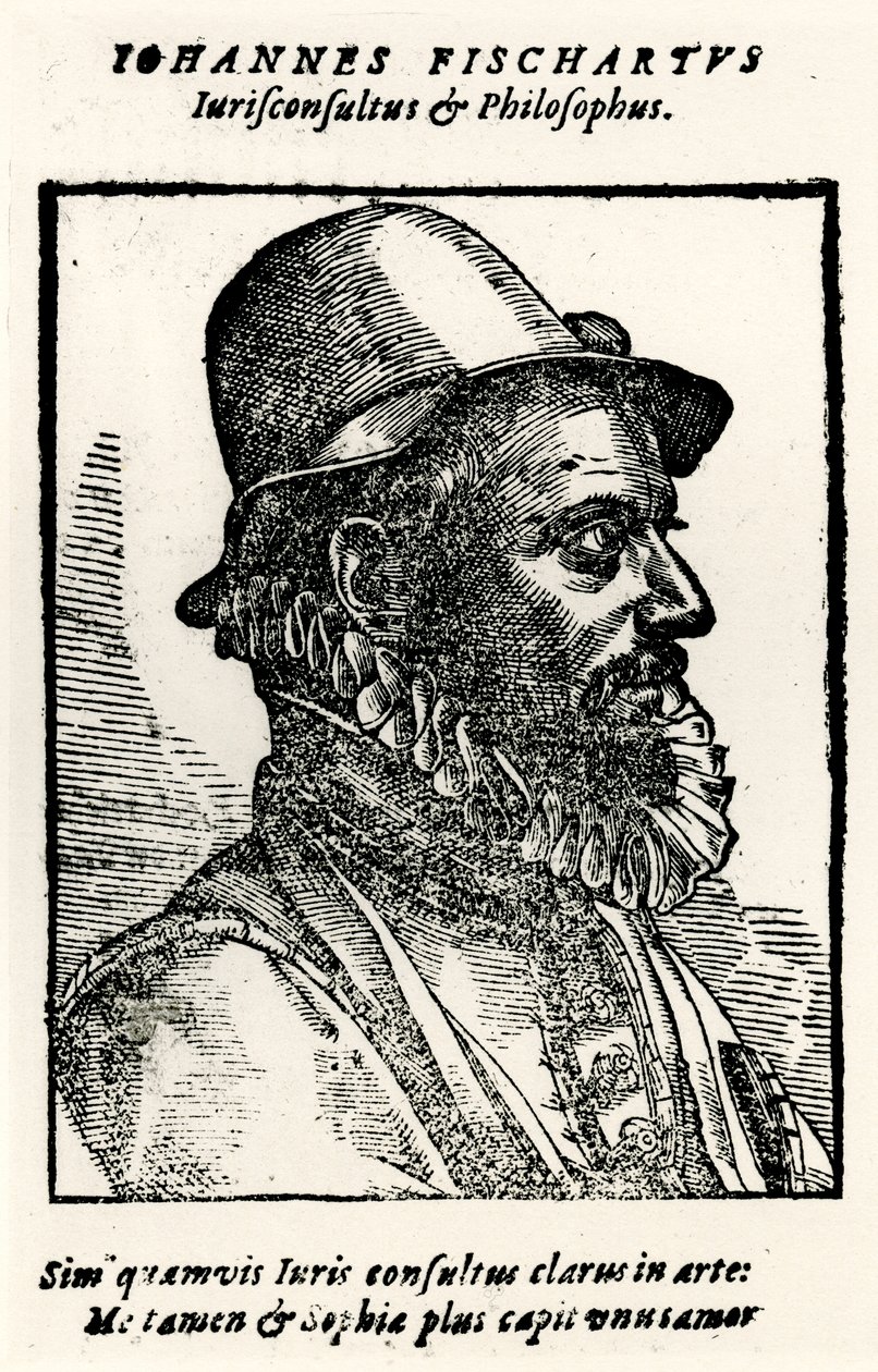 Johann Fischart, 1884-90 (fototyp) od German School