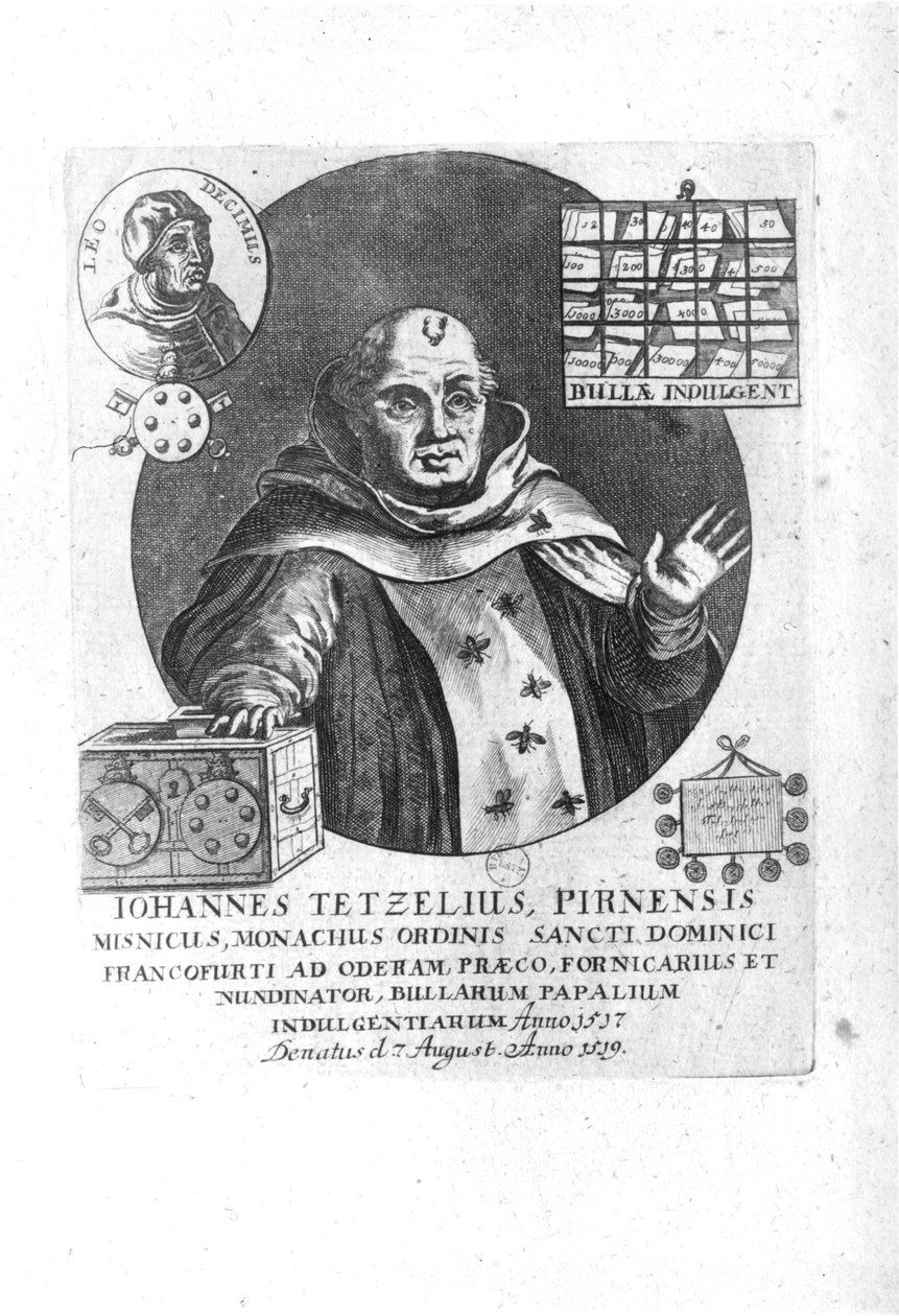 Johann Tetzel (1465-1519) od German School
