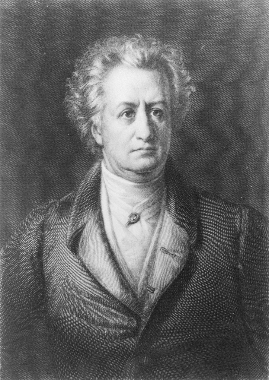 Johann Wolfgang Goethe (1749-1831) od German School
