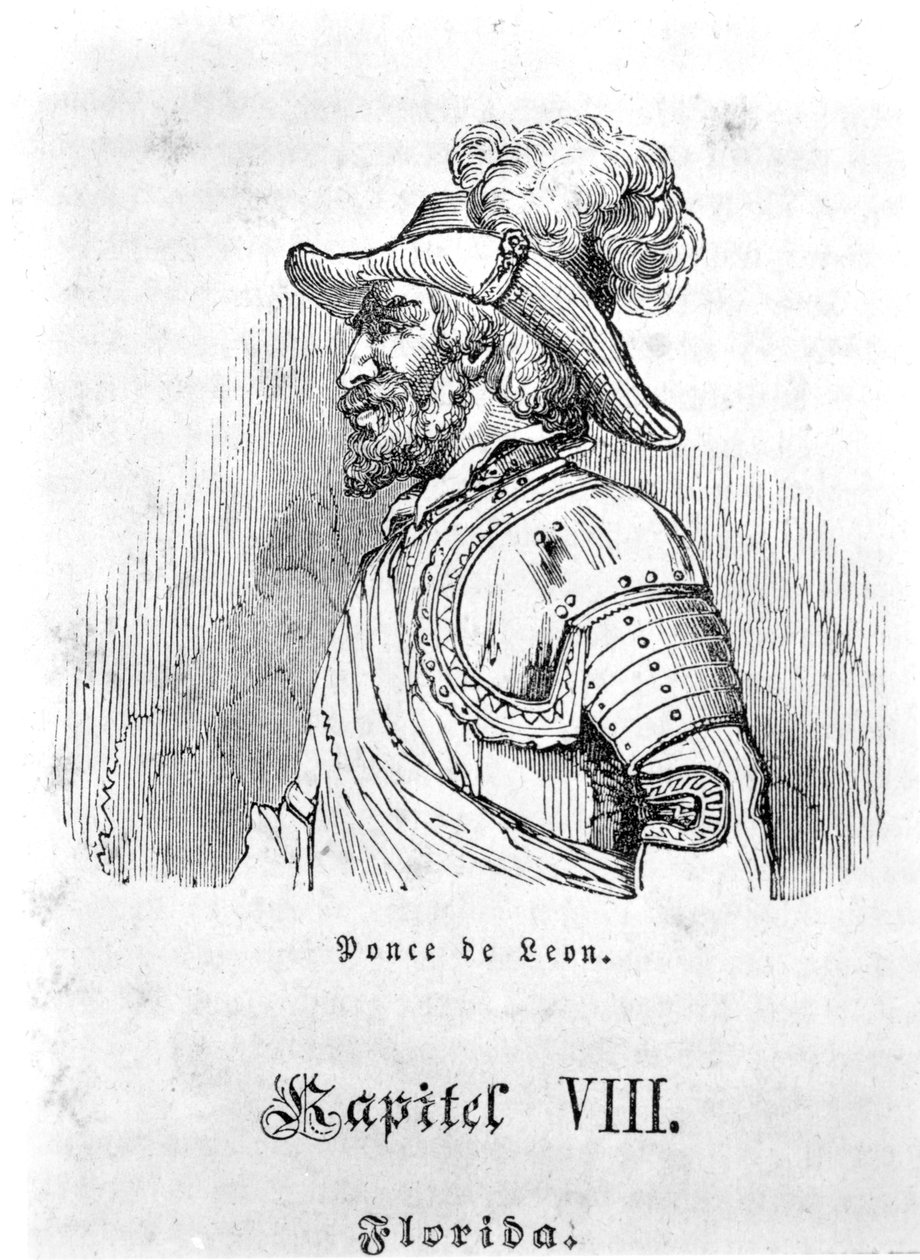 Juan Ponce de Leon (1460-1521) od German School