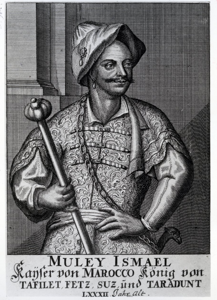 Moulay Ismail Ibn Sharif, 1719 od German School