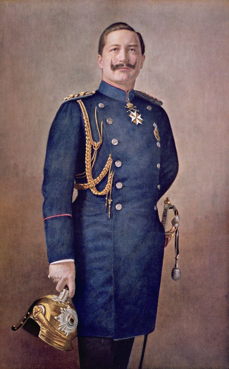 Portrét císaře Viléma II. (1859-1941) kolem roku 1900 od German School