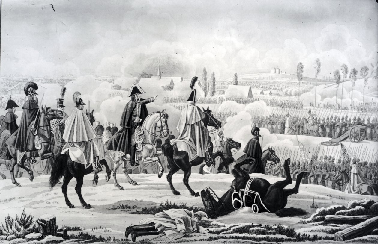 Bitva u Brienne, 1. února 1814 od German School