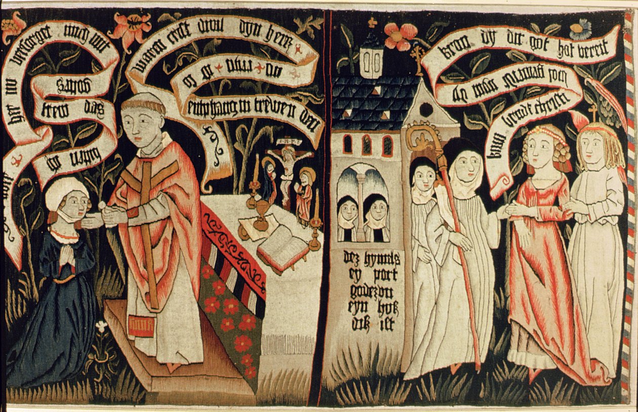 Hledání pravdy, c.1490 od German School