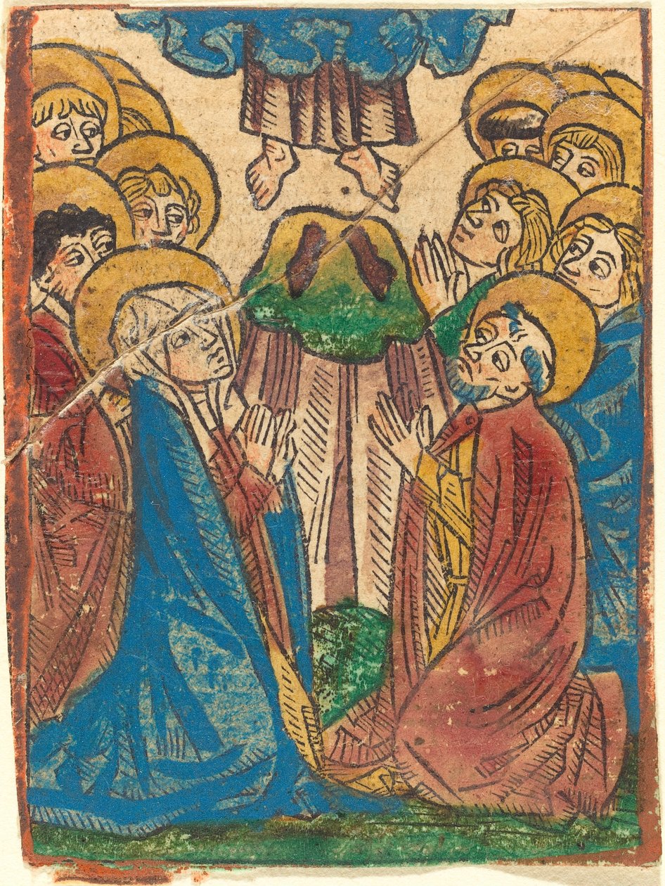 Nanebevstoupení od German 15th Century