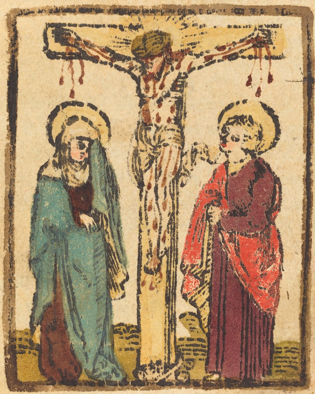 Kristus na kříži od German 15th Century