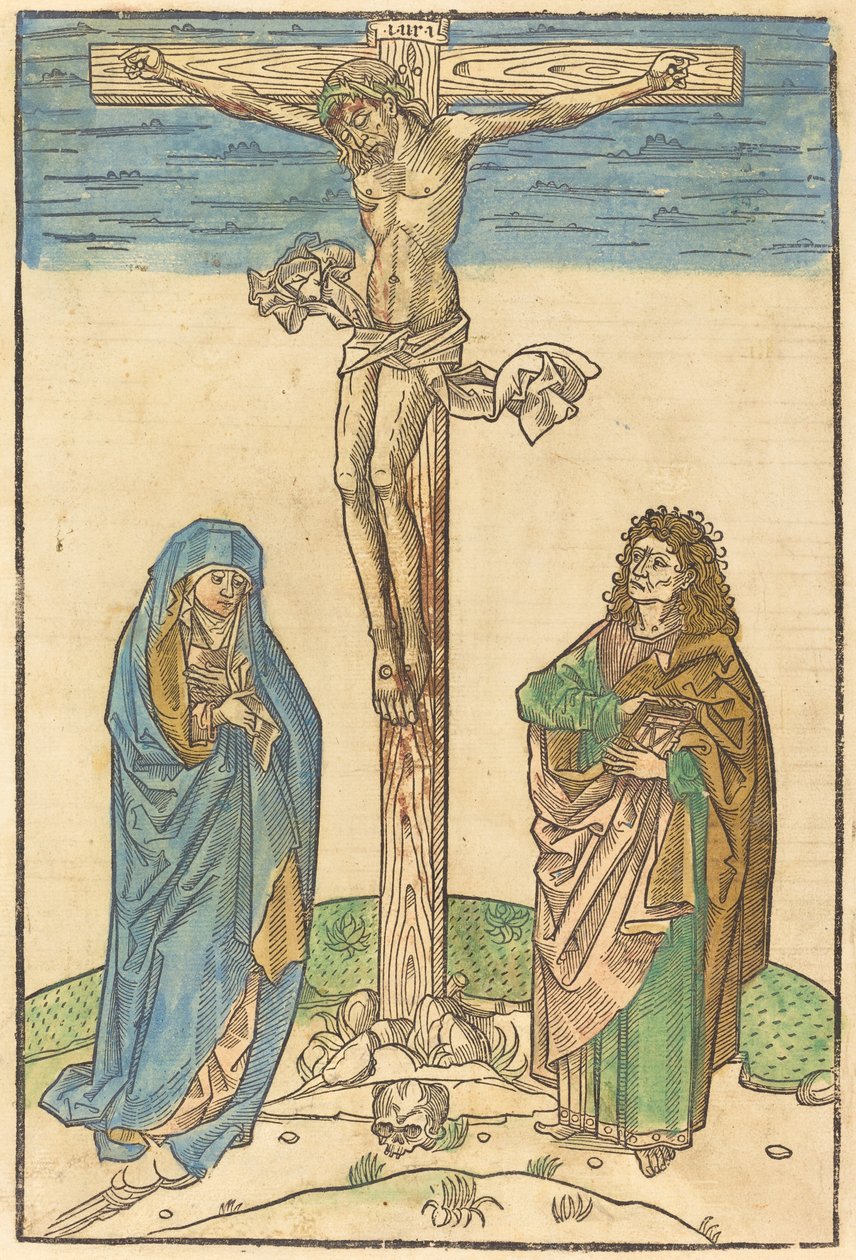 Ukřižování od German 15th Century