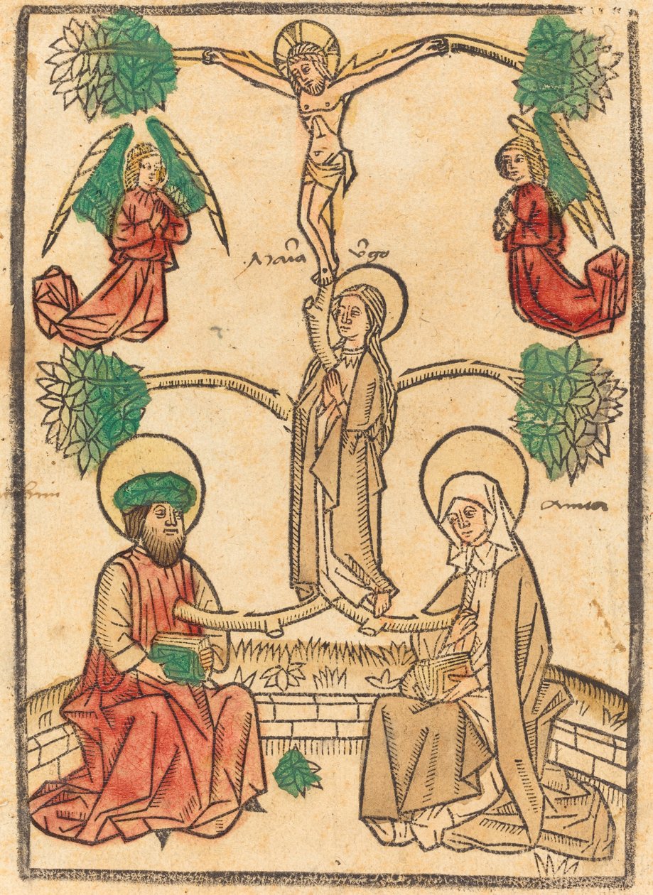 Genealogický strom Kristův od German 15th Century