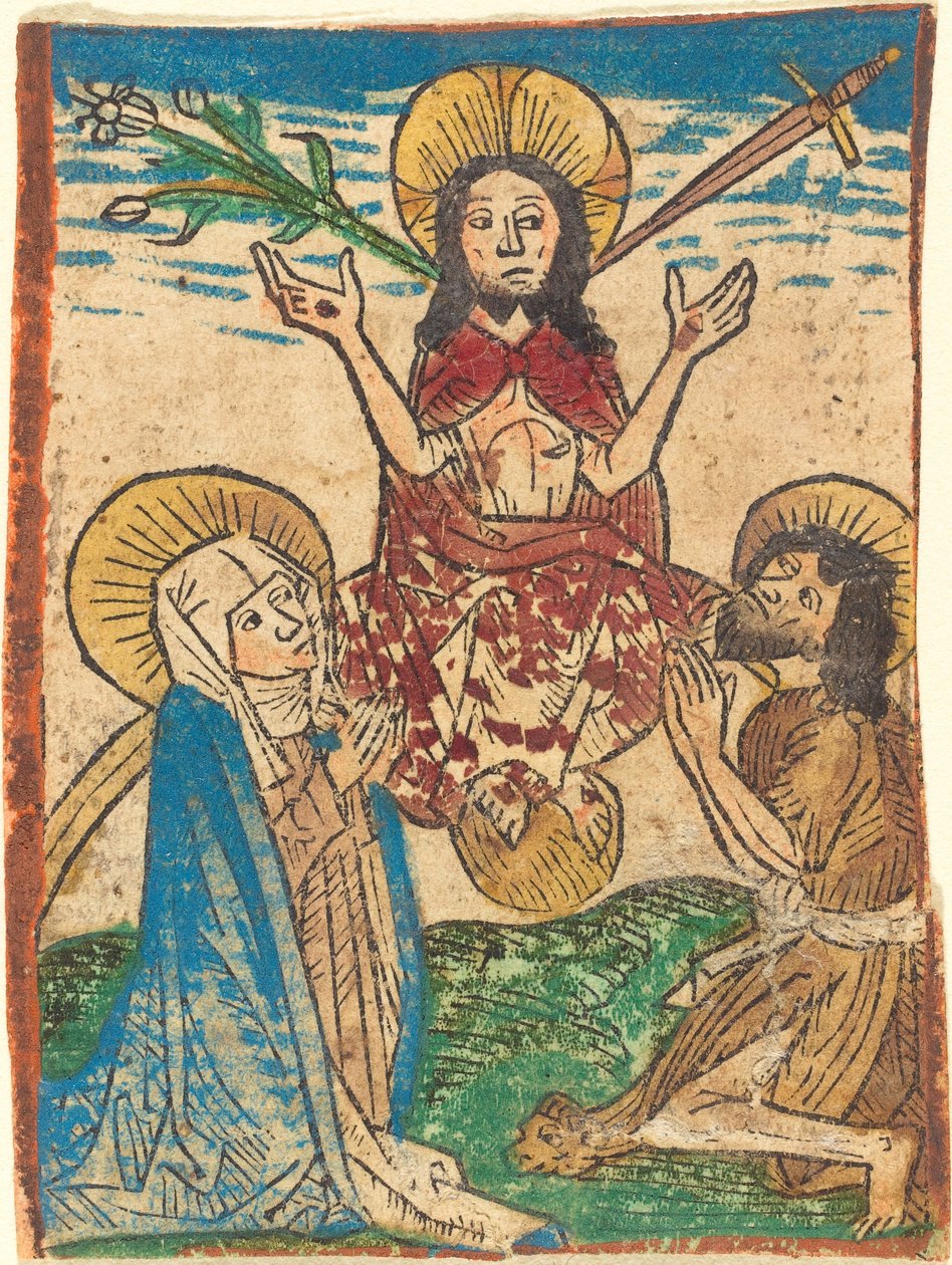 Poslední soud od German 15th Century