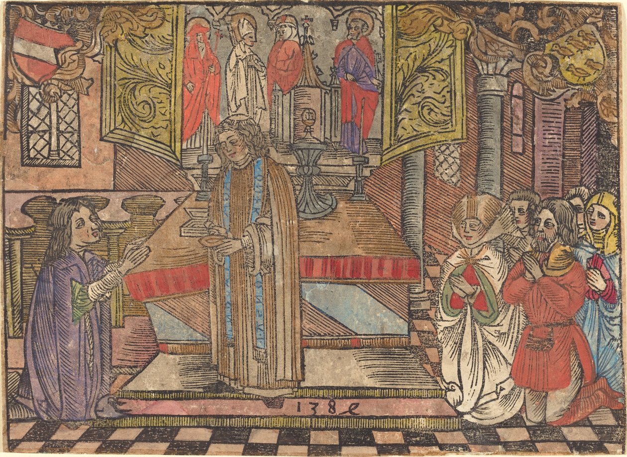 Zázrak v Seefeldu od German 15th Century