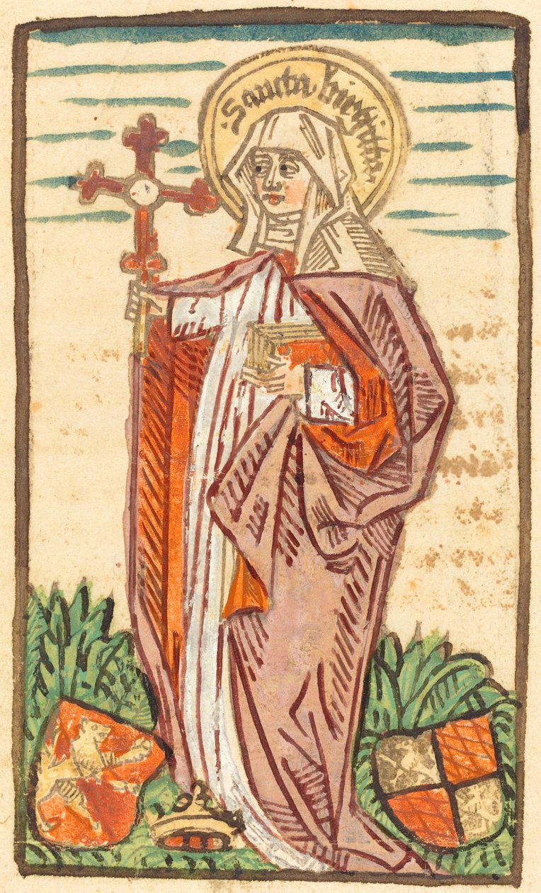 Svatá Brigita od German 15th Century