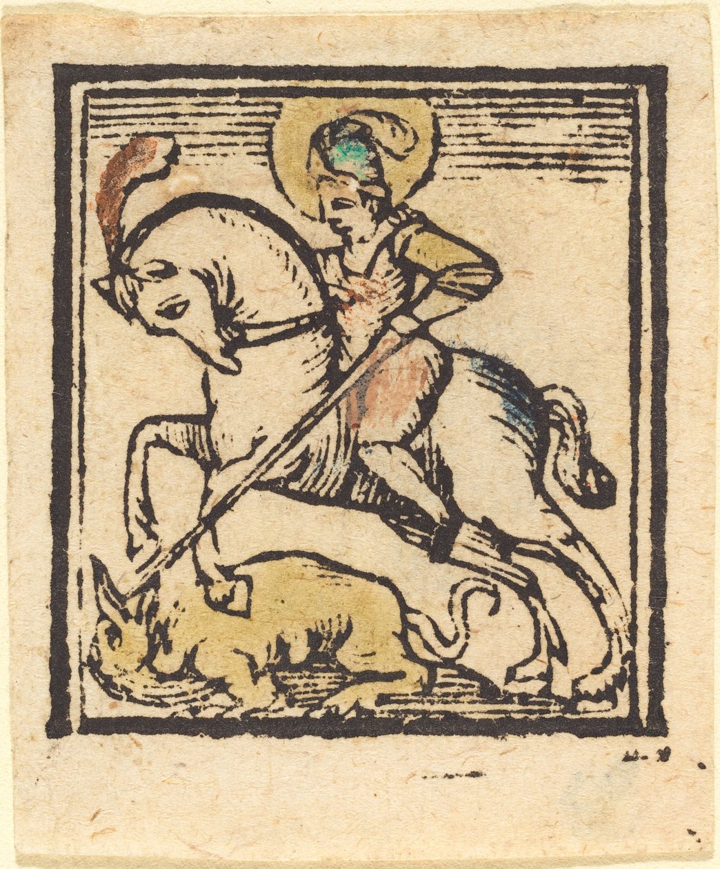 Svatý Jiří od German 15th Century