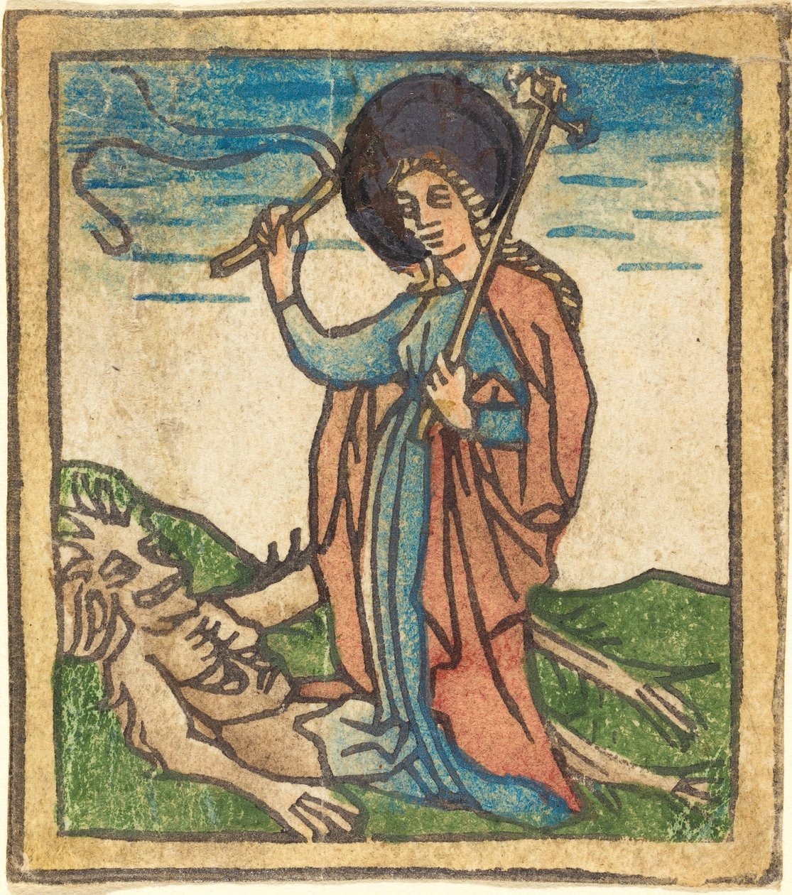 Svatá Juliána od German 15th Century