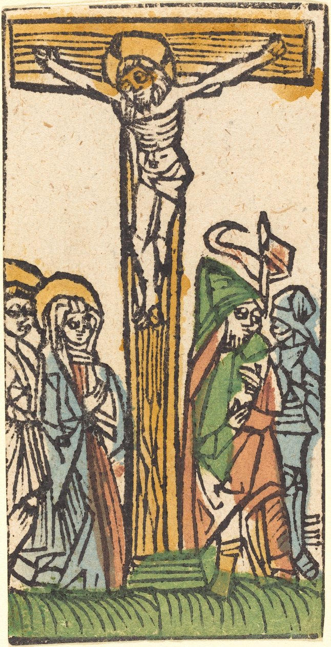 Ukřižování od German 15th Century