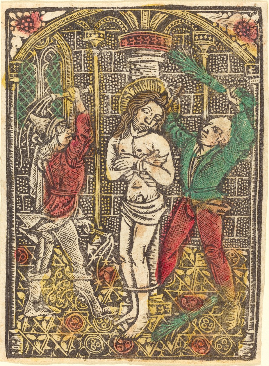 Bičování od German 15th Century