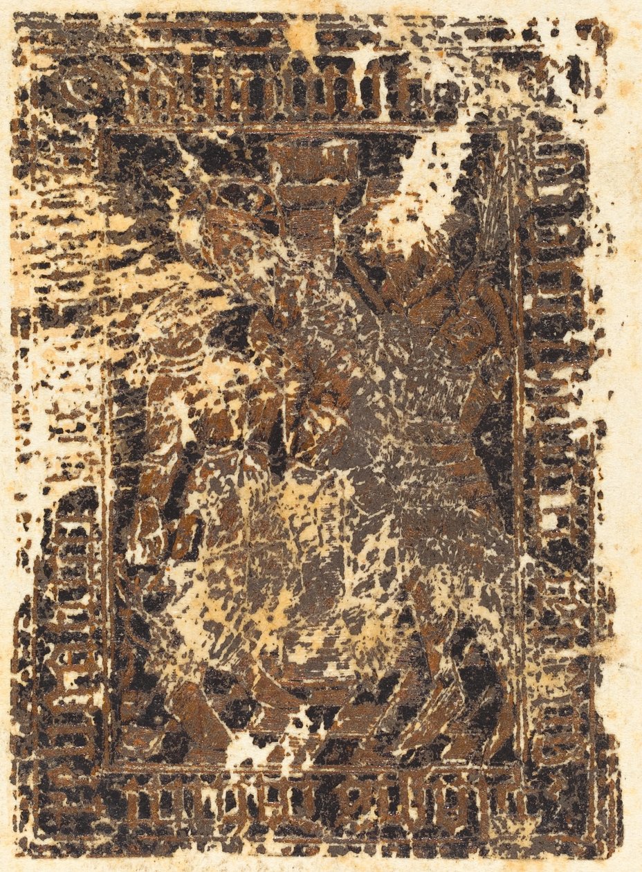 Bičování Krista od German 15th Century
