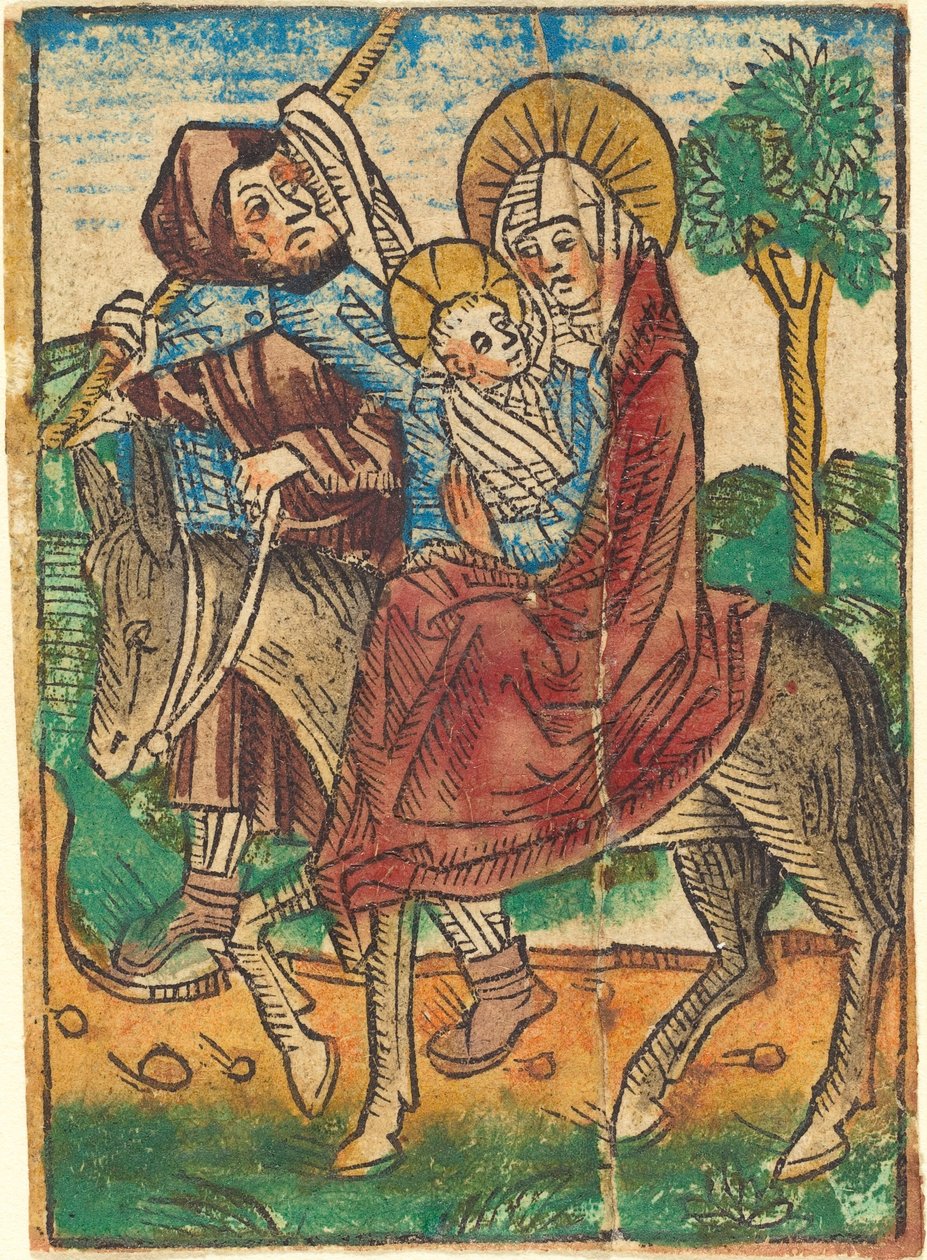 Útěk do Egypta od German 15th Century