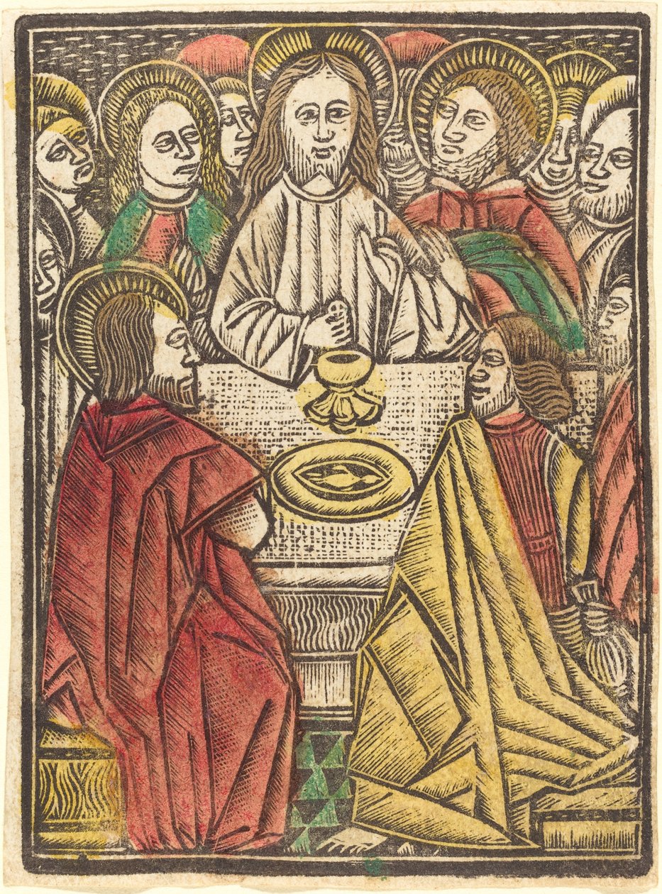 Poslední večeře od German 15th Century