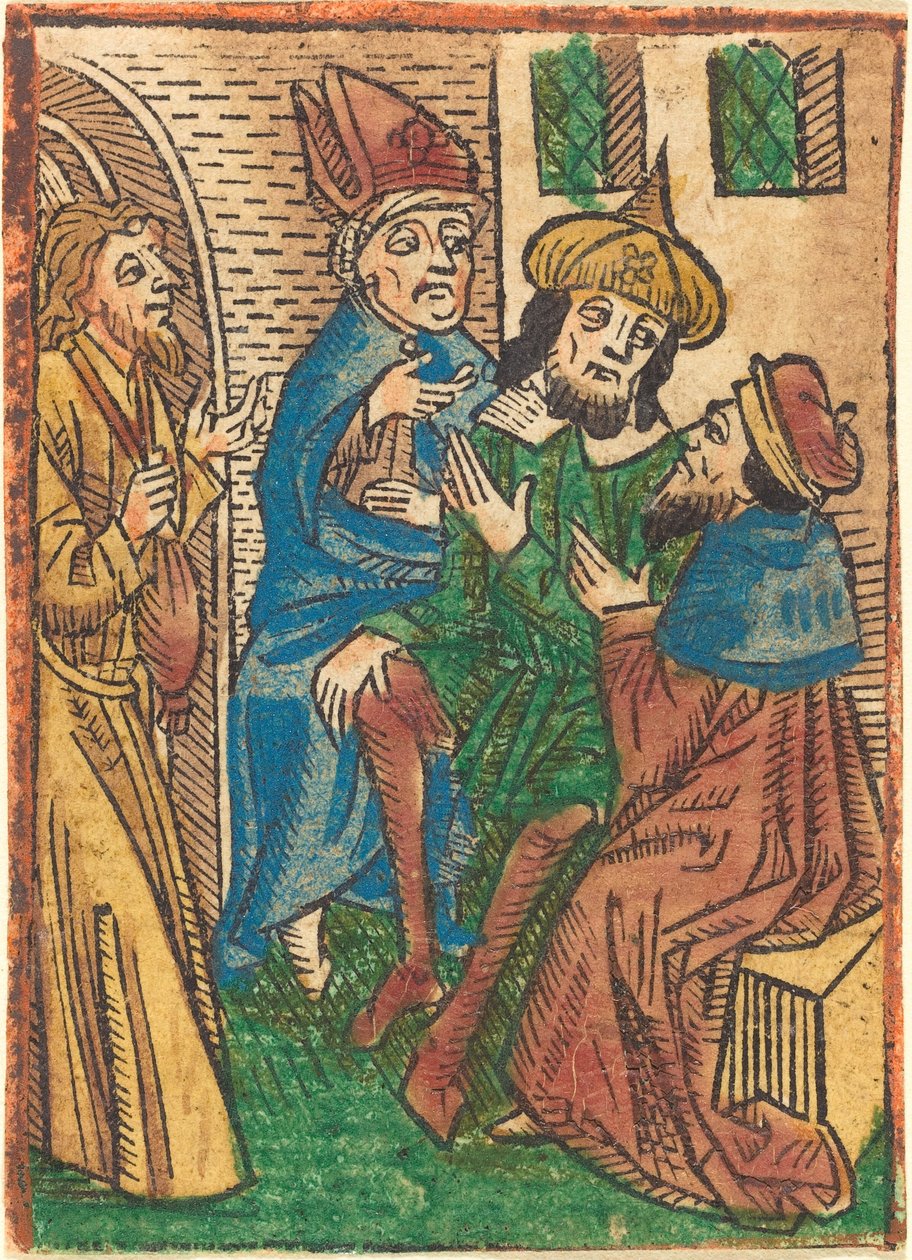 Jidášova zrada od German 15th Century