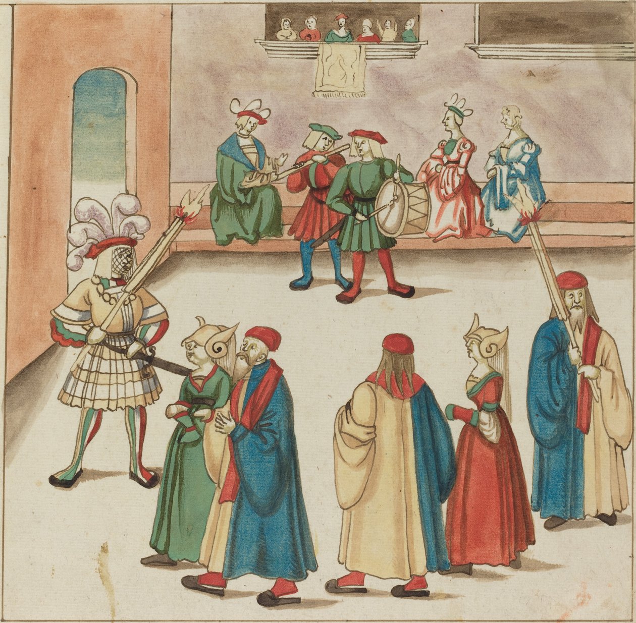 Maškaráda od German 16th Century