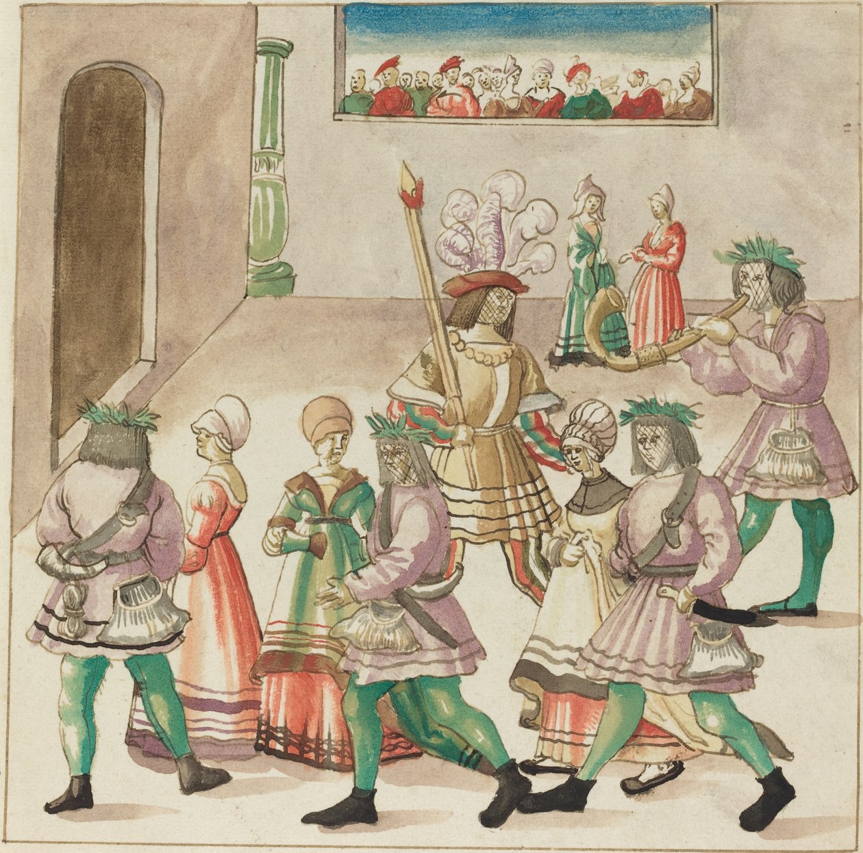 Maškaráda od German 16th Century