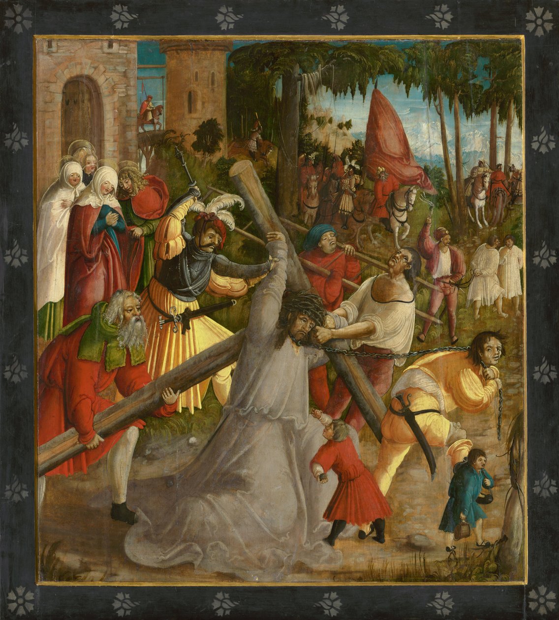 Kristus nesoucí kříž, cca 1515. od German Master